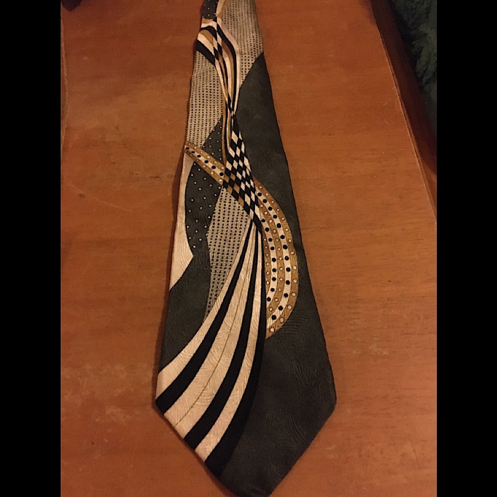 Carlos Piati Vintage Tie 100% pure silk